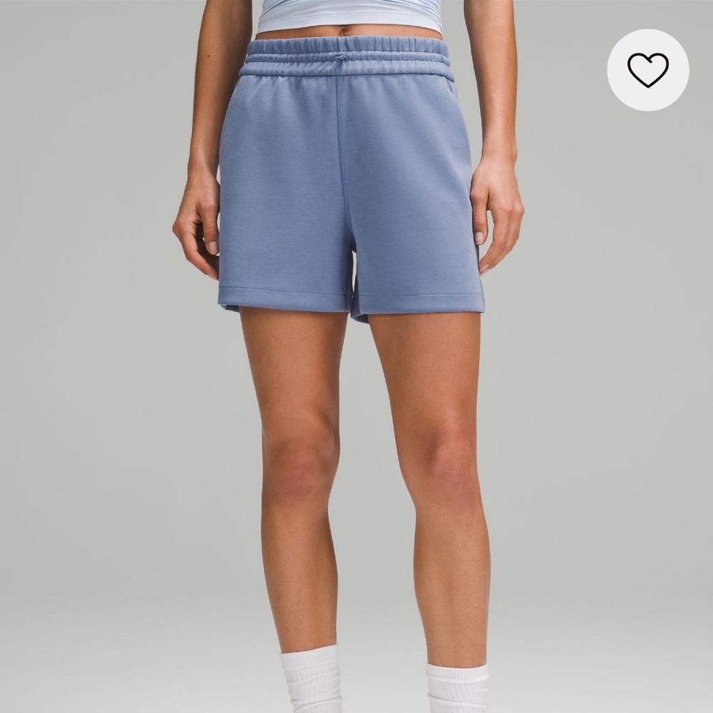 Lululemon Softstreme High-Rise Short 4" Blue